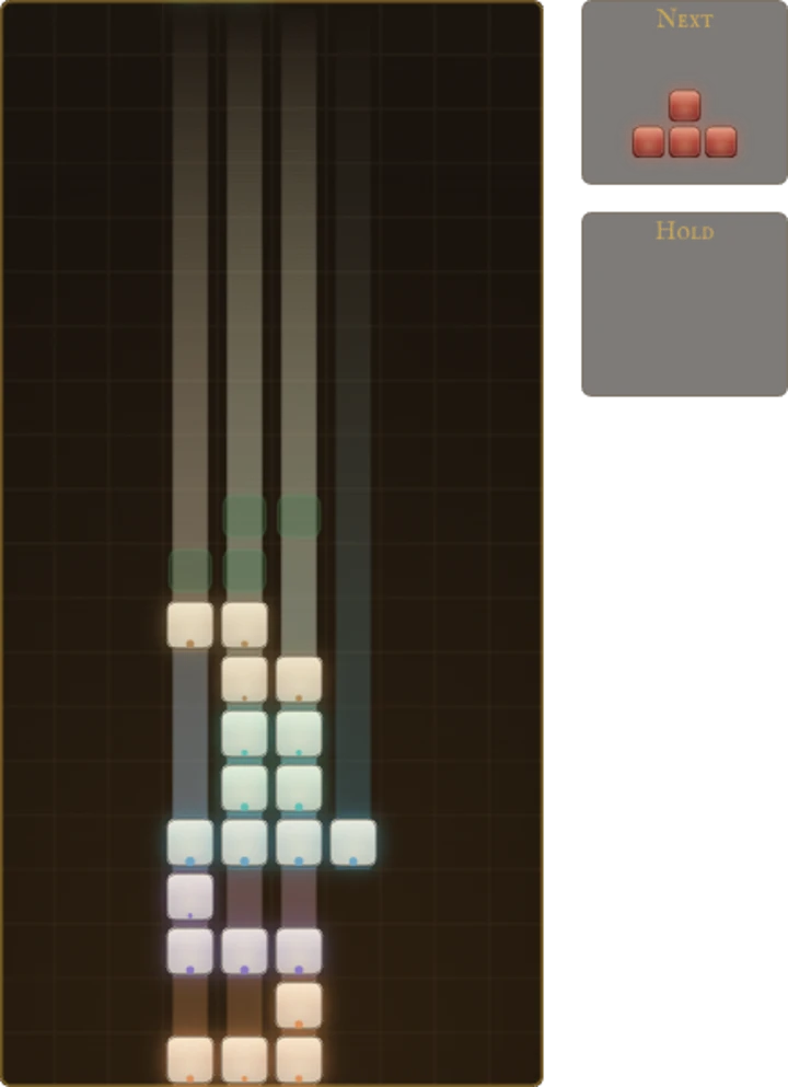 Cinderfall in play