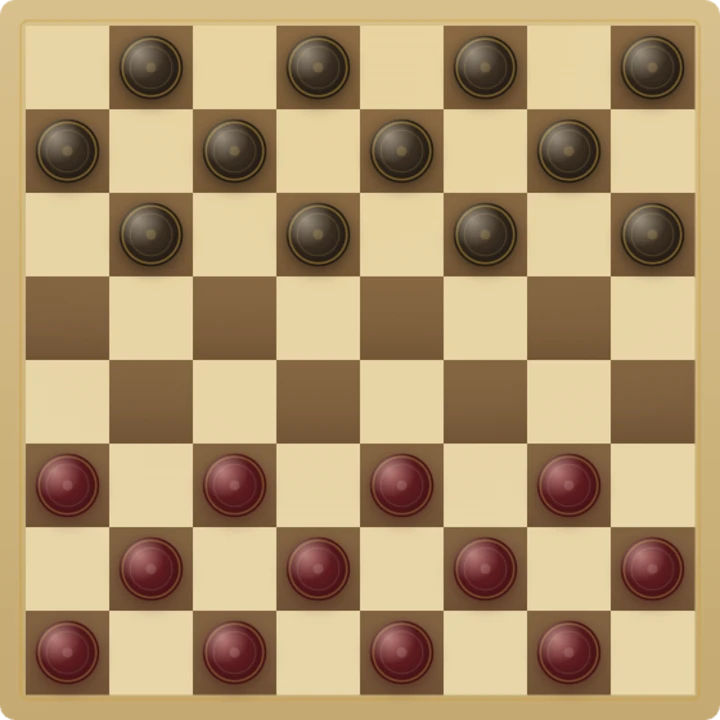 Draughts in play
