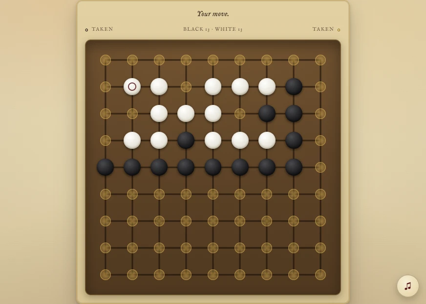 Go in play