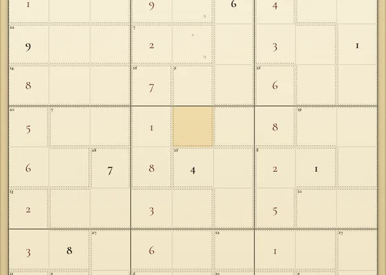 Killer Sudoku in play