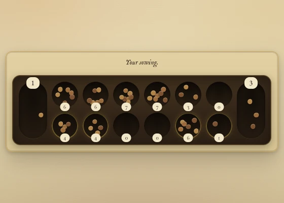 Mancala in play