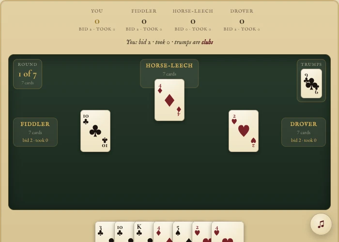 Oh Hell in play