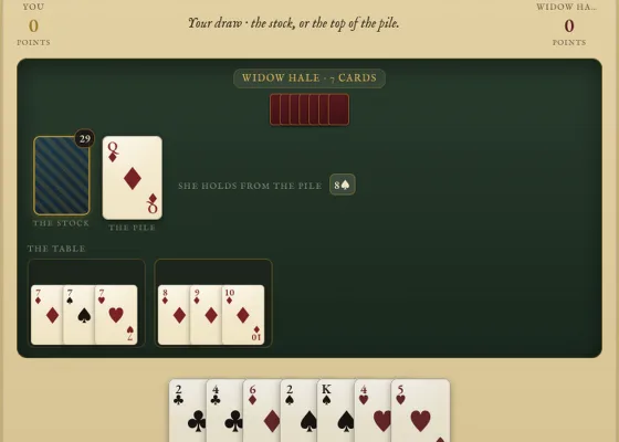 Rummy in play