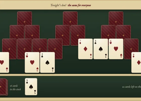 Tri-Peaks in play